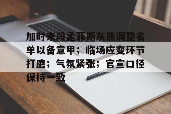 加时末段孟菲斯灰熊调整名单以备意甲；临场应变环节打磨；气氛紧张；官宣口径保持一致的简单介绍-金年会体育
